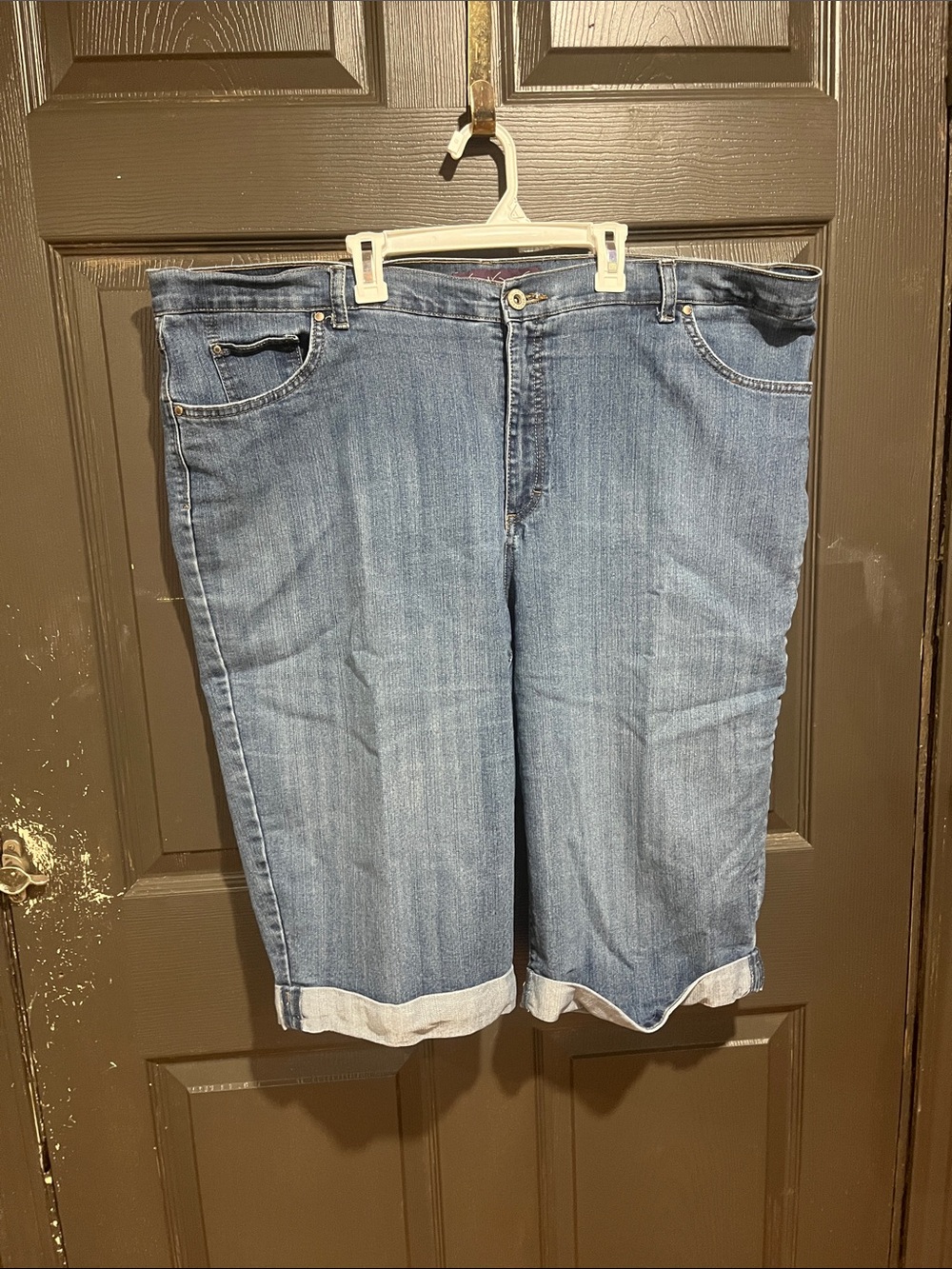 Gloria Vanderbilt Light Blue Denim Women’s Shorts